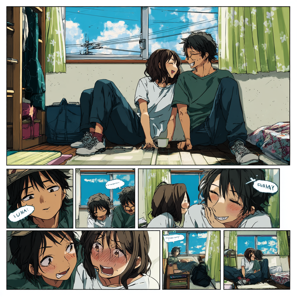 AI Generated Comic Example 1